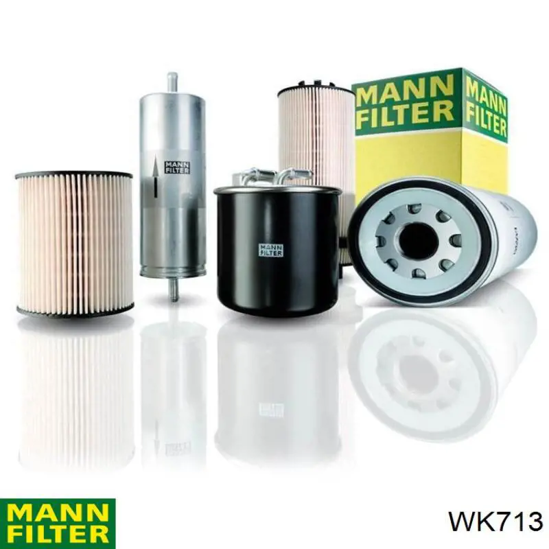 WK713 Mann-Filter filtro combustible