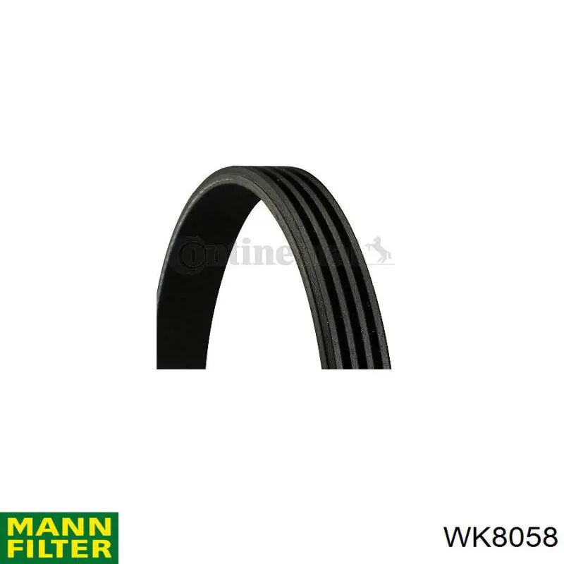 WK8058 Mann-Filter filtro combustible