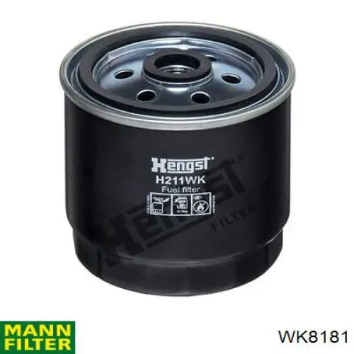 WK8181 Mann-Filter filtro combustible