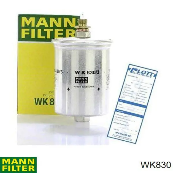 WK830 Mann-Filter filtro combustible