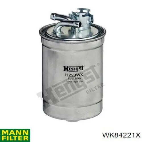 WK84221X Mann-Filter filtro combustible