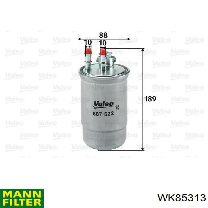 WK85313 Mann-Filter filtro combustible