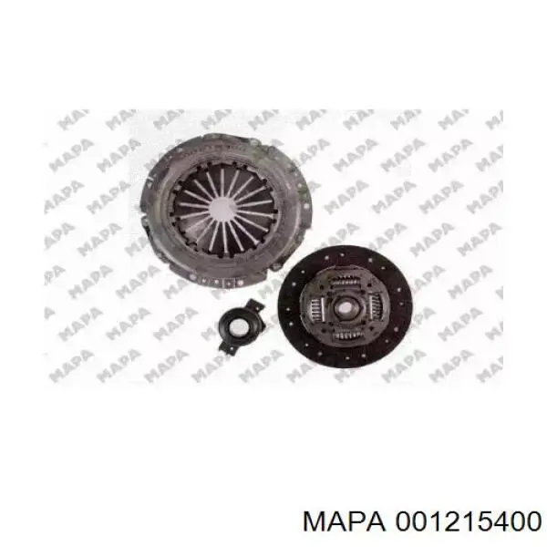 622146700 Polcar kit de embrague (3 partes)