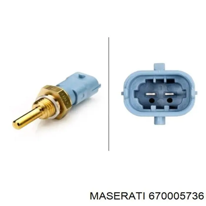 670005736 Maserati sensor de temperatura del refrigerante