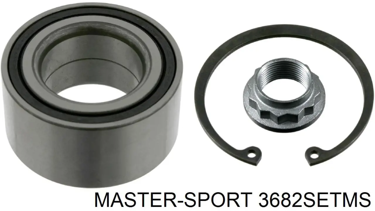 3682SETMS Master-sport cojinete de rueda trasero