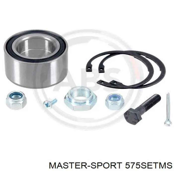 575-SET-MS Master-sport cojinete de rueda delantero/trasero