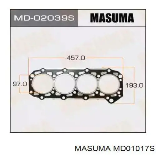  Junta de culata para Toyota Auris E15