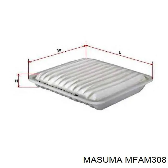 MFAM308 Masuma filtro de aire