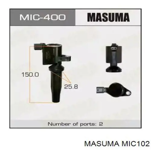 MIC102 Masuma bobina de encendido