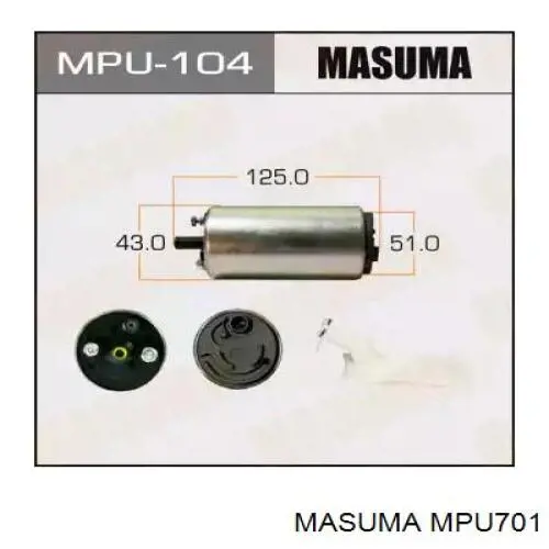  Elemento de turbina de bomba de combustible para Mitsubishi Outlander 1 