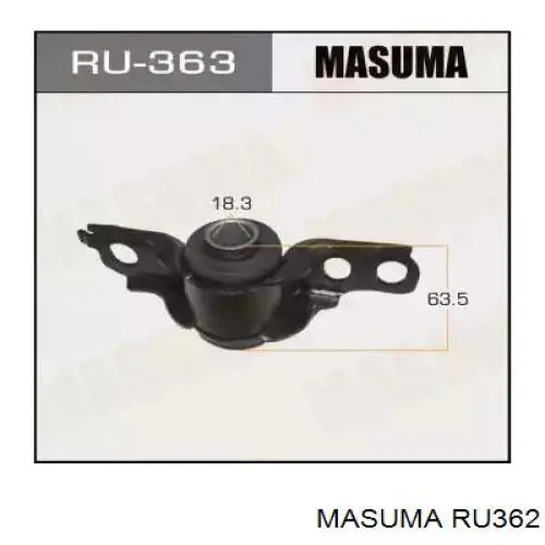 RU362 Masuma silentblock de suspensión delantero inferior