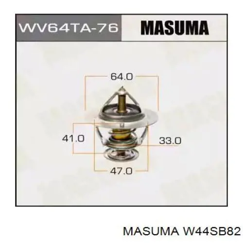 W44SB82 Masuma termostato, refrigerante