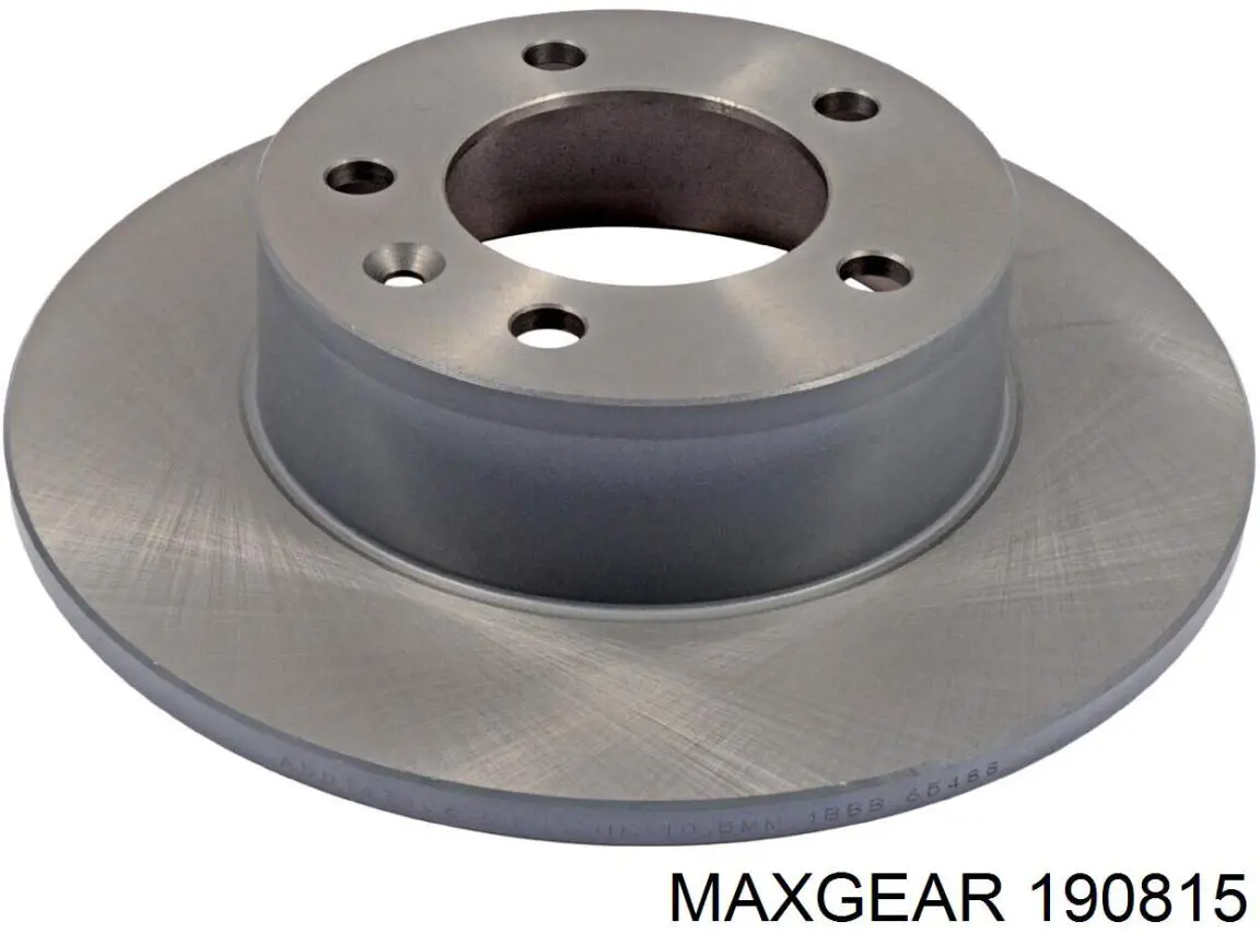 19-0815 Maxgear disco de freno trasero