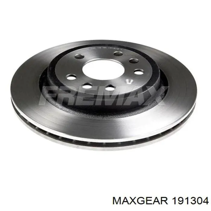 19-1304 Maxgear disco de freno trasero