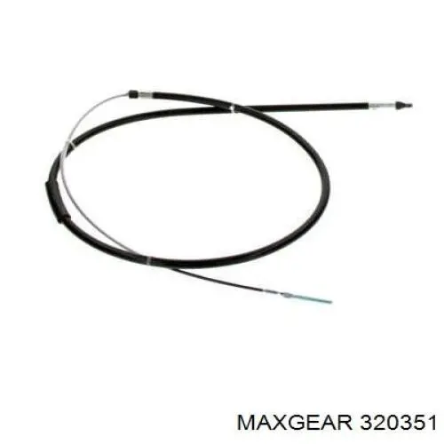 320351 Maxgear cable de freno de mano trasero izquierdo