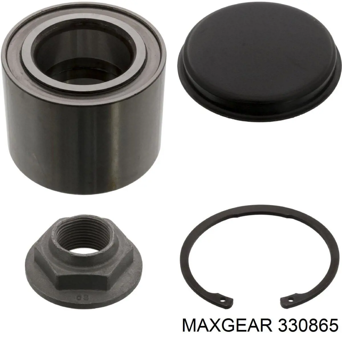 33-0865 Maxgear cojinete de rueda trasero