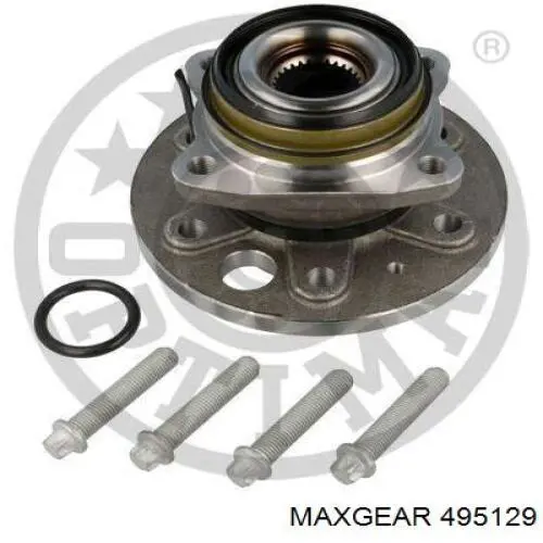 49-5129 Maxgear árbol de transmisión trasero izquierdo