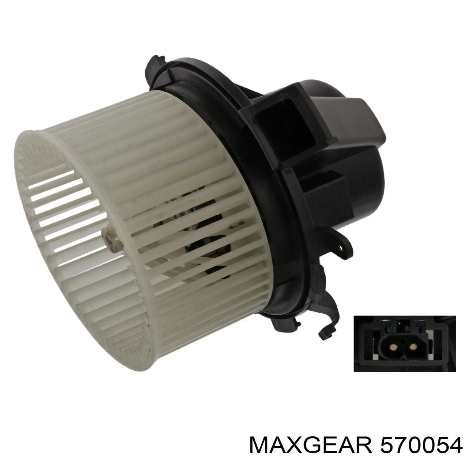 57-0054 Maxgear motor eléctrico, ventilador habitáculo