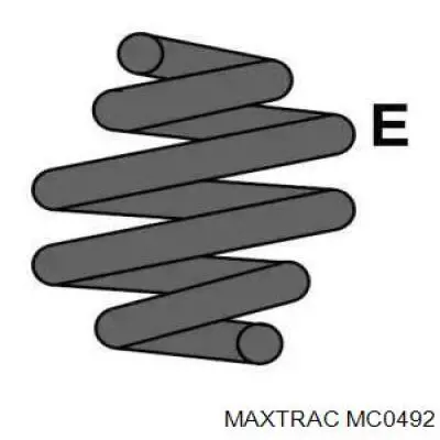 MC0492 Maxtrac muelle de suspensión eje trasero