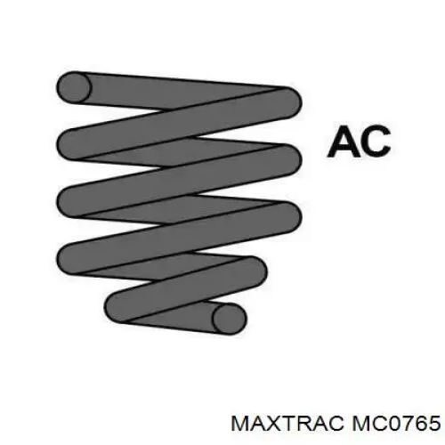 MC0765 Maxtrac muelle de suspensión eje trasero