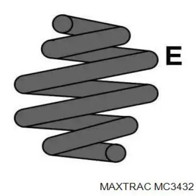 MC3432 Maxtrac muelle de suspensión eje trasero