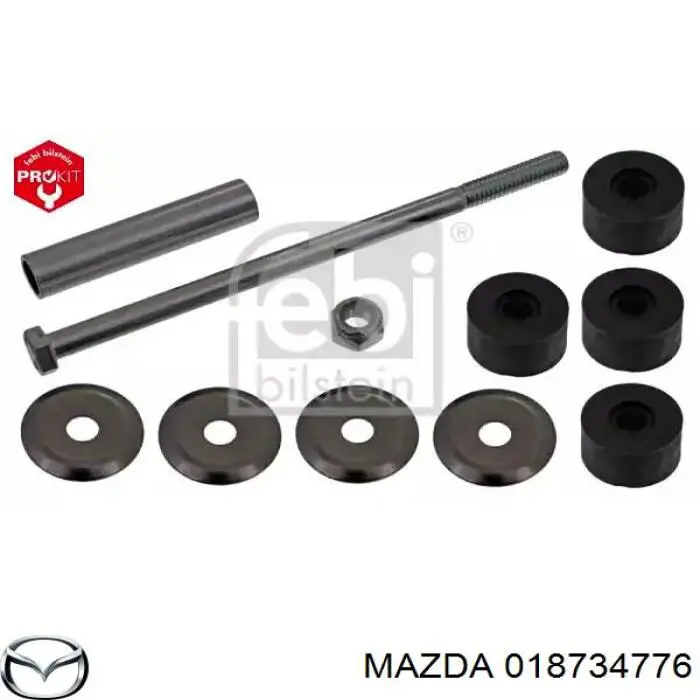 018734776 Mazda soporte de barra estabilizadora delantera