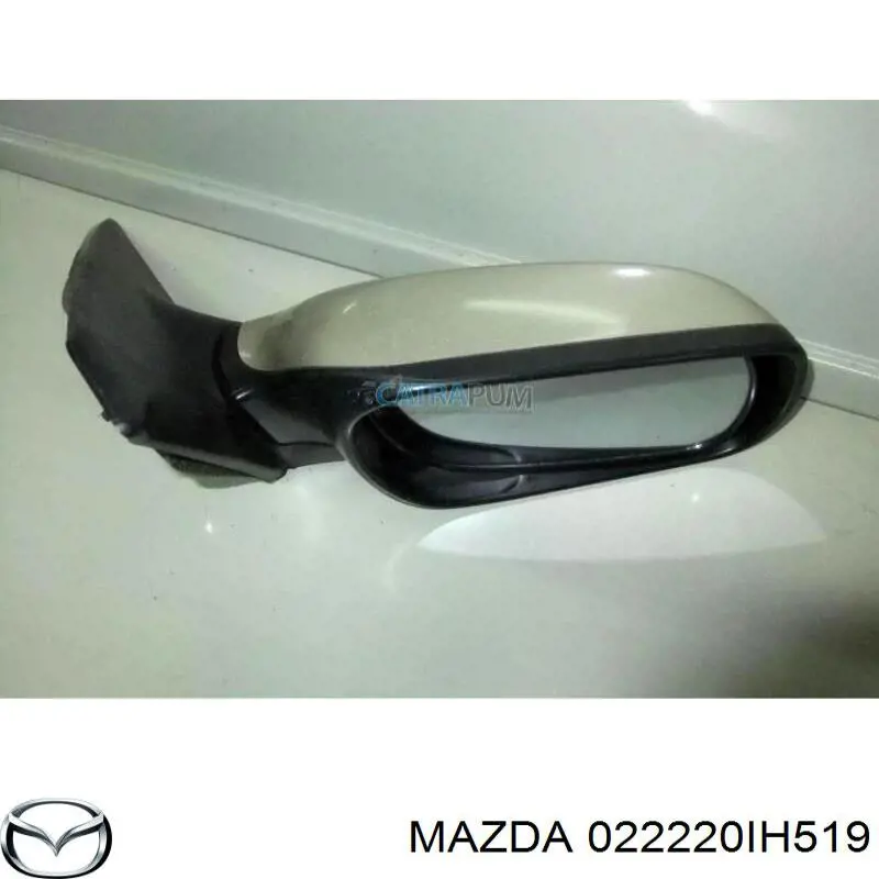  Espejo retrovisor derecho para Mazda 3 BK14