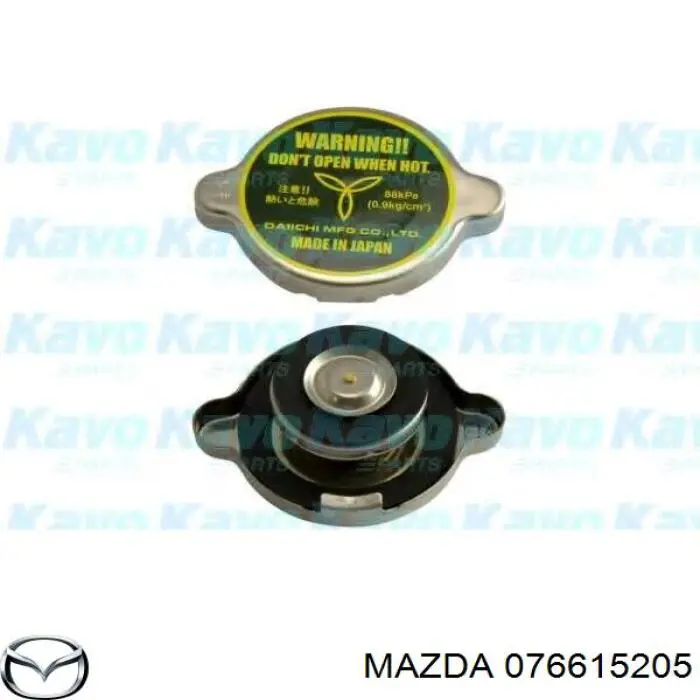 076615205 Mazda tapa de radiador