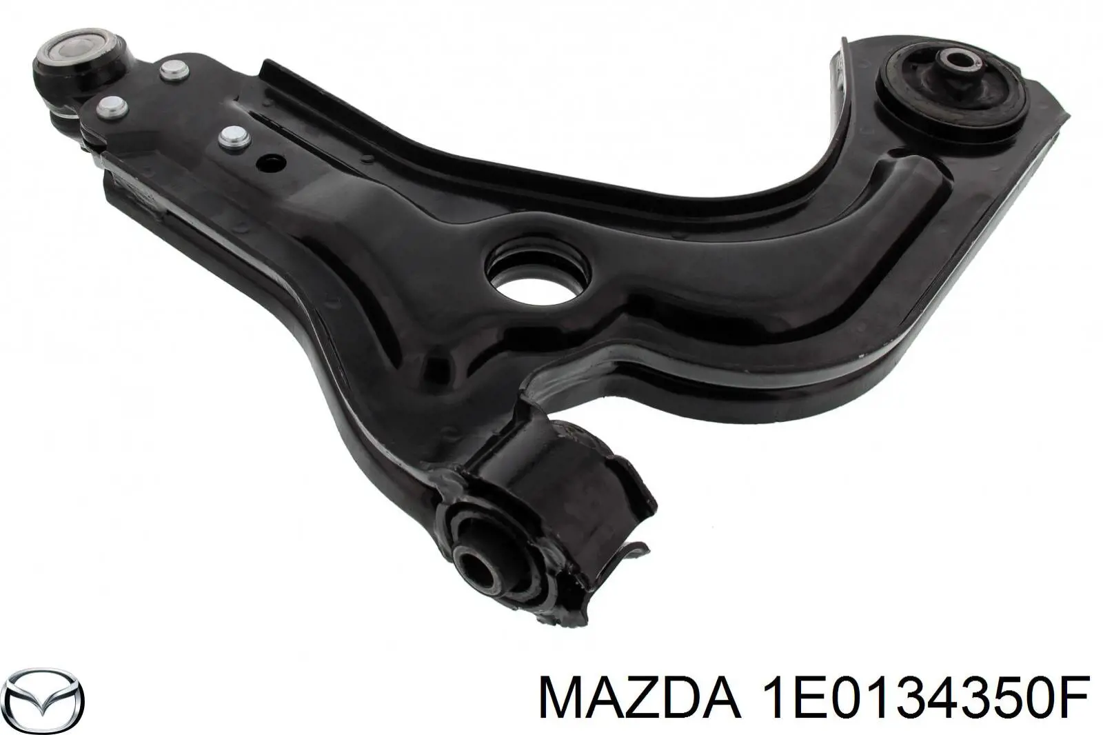 1E0134350F Mazda barra oscilante, suspensión de ruedas delantera, inferior izquierda