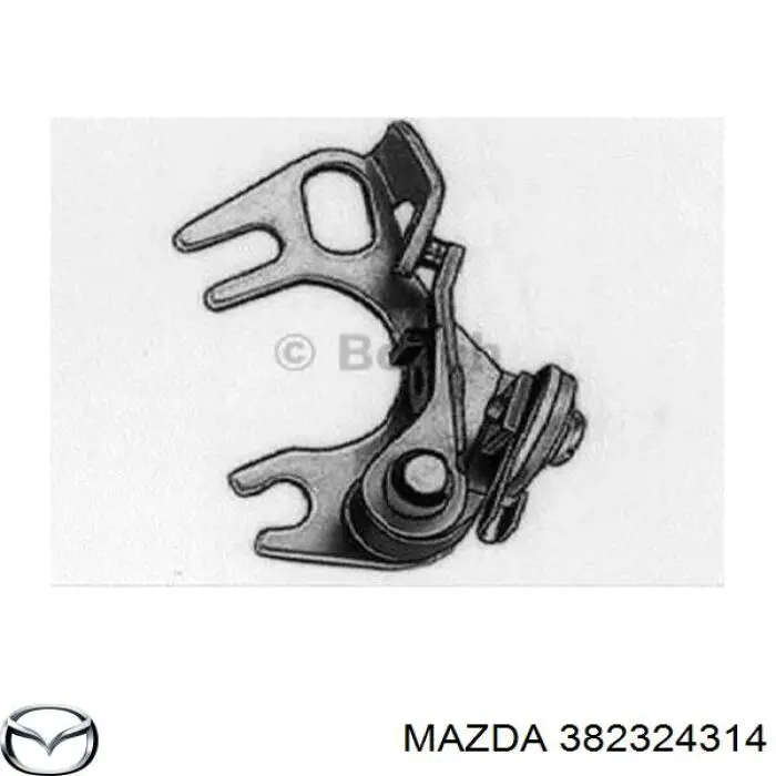  Grupo de contacto del distribuidor de encendido para Mazda E SR2