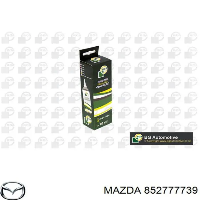 852777739 Mazda material de estanqueidad de motor resistente al calor