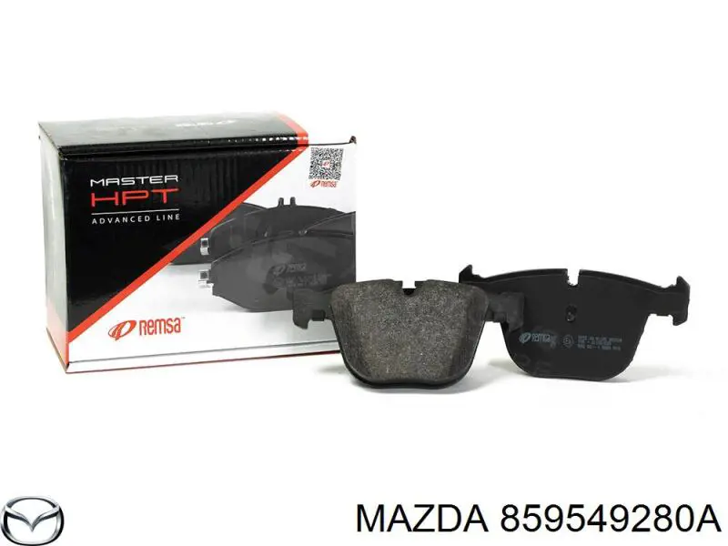 859549280A Mazda pastillas de freno delanteras