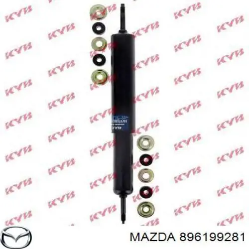  Amortiguador trasero para Mazda 929 1 