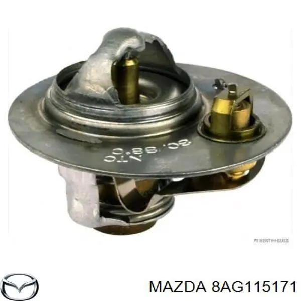 8AG115171 Mazda termostato, refrigerante