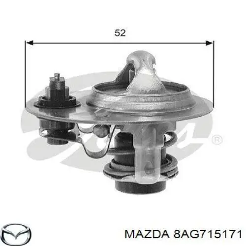 8AG715171 Mazda 