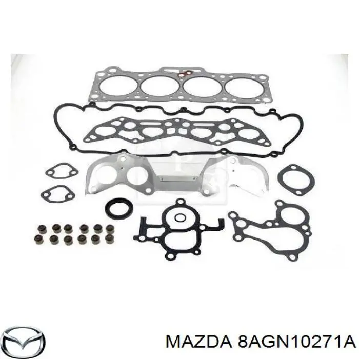 8AGN10271A Mazda juego de juntas de motor, completo