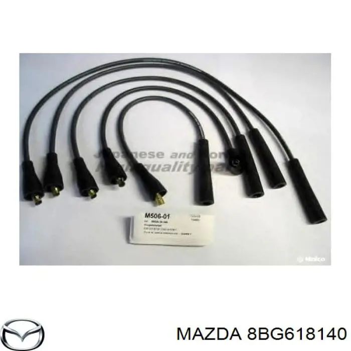 8BG618140 Mazda juego de cables de encendido