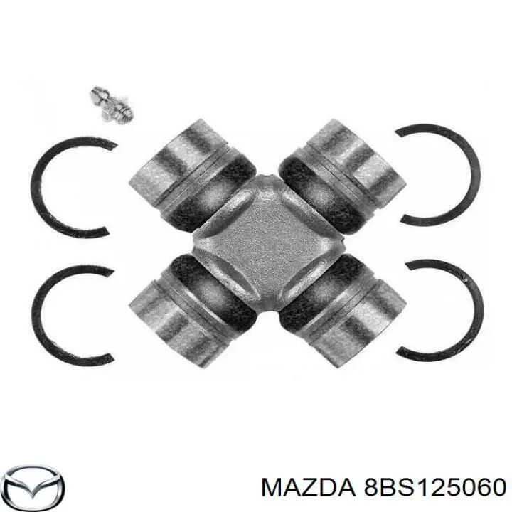 8BS125060 Mazda cruceta de árbol de cardán trasero