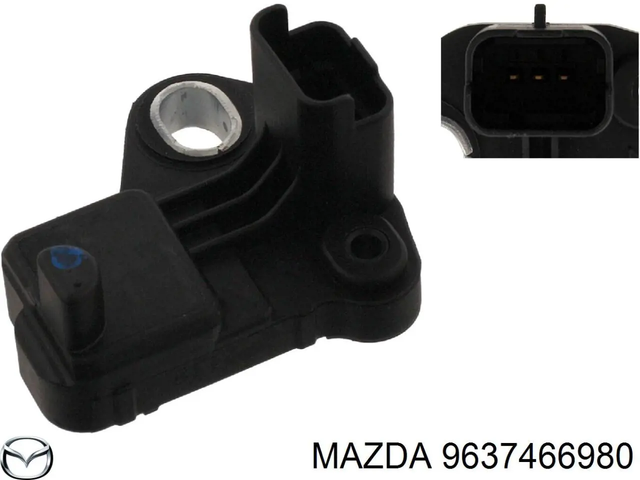 9637466980 Mazda sensor de posición del cigüeñal