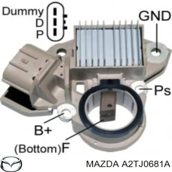 A2TJ0681A Mazda alternador