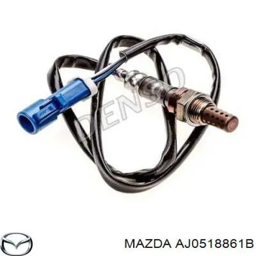 4174510 Ford sonda lambda, sensor de oxígeno despues del catalizador izquierdo