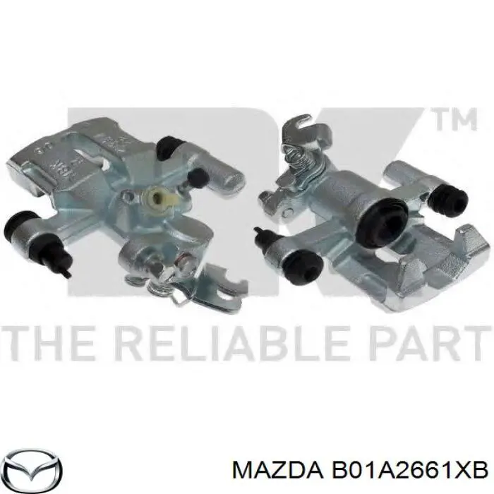  Pinza de freno trasera izquierda para Mazda RX-8 SE