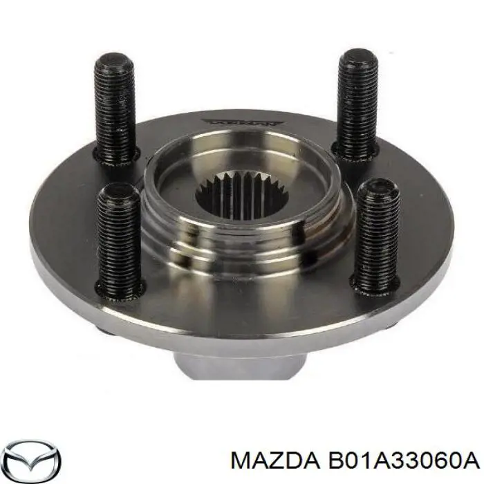  Cubo de rueda delantero para Mazda 323 BG