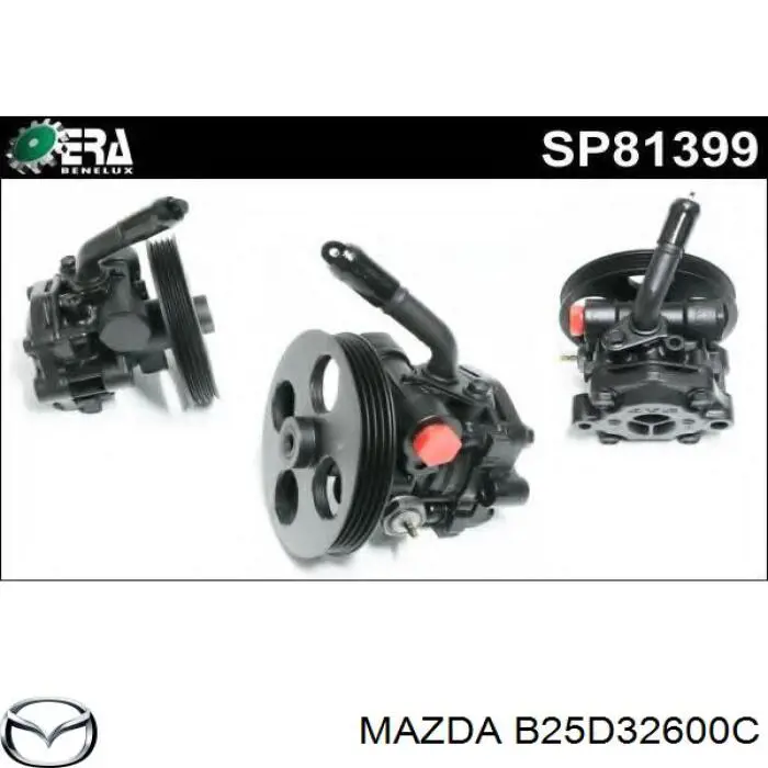 B25D32600C Mazda bomba hidráulica de dirección