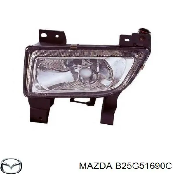  Faro antiniebla izquierdo para Mazda Premacy CP