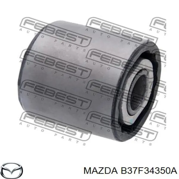 B37F34350A Mazda barra oscilante, suspensión de ruedas delantera, inferior izquierda