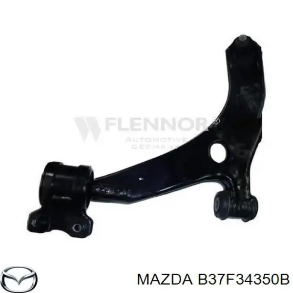 B37F34350B Mazda barra oscilante, suspensión de ruedas delantera, inferior izquierda