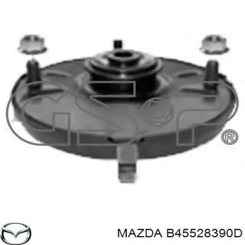 B45528390D Mazda soporte amortiguador trasero