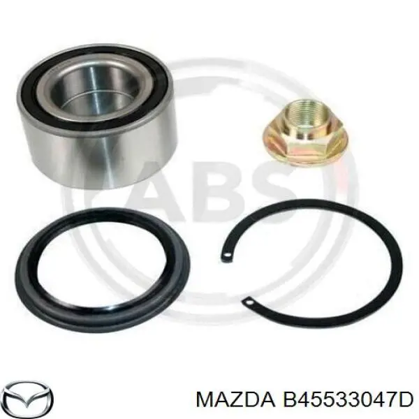 B45533047D Mazda cojinete de rueda delantero