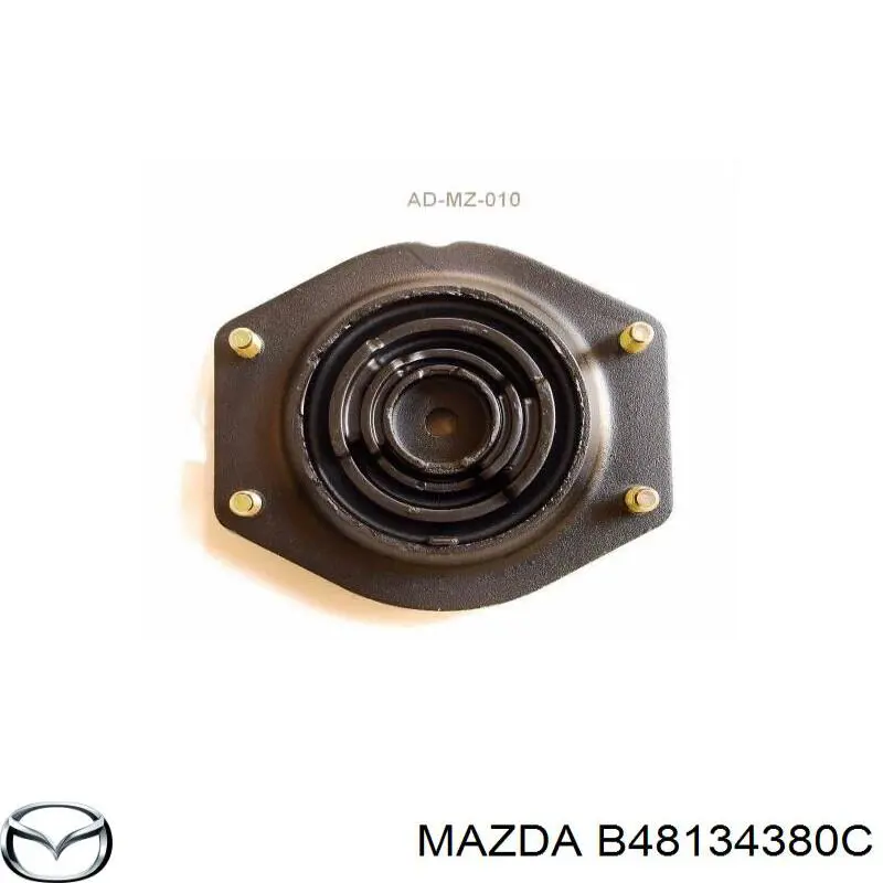  Soporte amortiguador delantero derecho para Mazda 323 BG